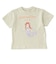 マーメイドシアーアップリケTシャツ