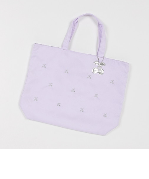 リバーシブル刺しゅうレッスンバッグ