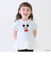 【Disney】ボーダーアップリケT