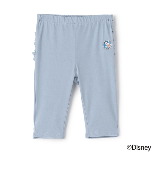 【Disney】バックフリル7分丈レギンス