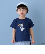 【Disney】オラフアップリケTシャツ