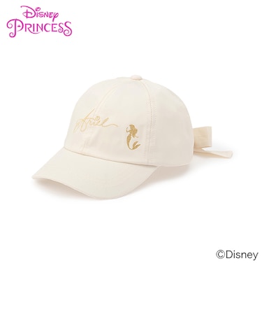 【Disney】刺しゅうバックリボンキャップ