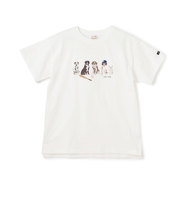 【WEB限定】【防汚加工】DOGグラフィックTシャツ(ジュニア)