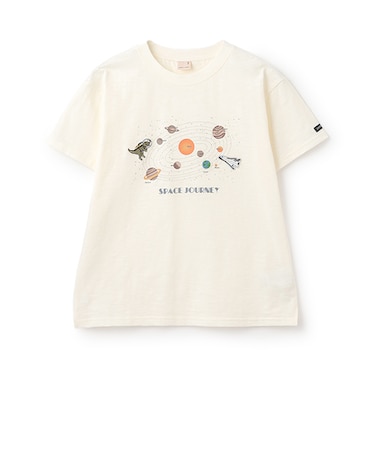 【WEB限定】【防汚加工】宇宙グラフィックTシャツ(ジュニア)