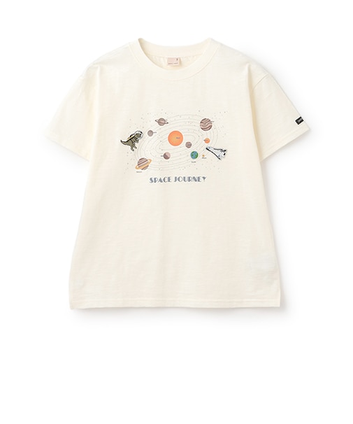 【WEB限定】【防汚加工】宇宙グラフィックTシャツ(ジュニア)