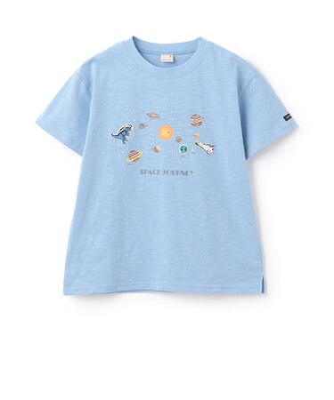 【WEB限定】【防汚加工】宇宙グラフィックTシャツ(ジュニア)