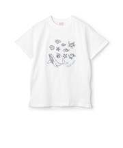 【WEB限定】【接触冷感】海刺しゅう半袖Tシャツ(ジュニア)