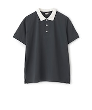 【WEB限定】【接触冷感】ポロ衿配色Tシャツ(ジュニア)