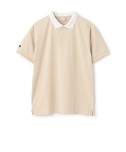 【WEB限定】【接触冷感】ポロ衿配色Tシャツ(ジュニア)
