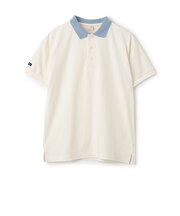 【WEB限定】【接触冷感】ポロ衿配色Tシャツ(ジュニア)