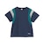 【WEB限定】【接触冷感】袖ライン配色Tシャツ(ジュニア)