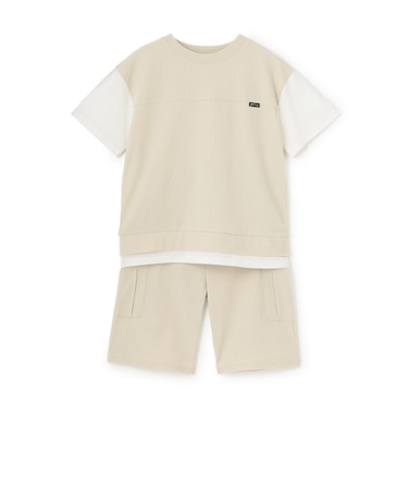 【WEB限定】【接触冷感】ドッキングカットセットアップ(ジュニア)