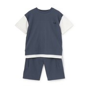 【WEB限定】【接触冷感】ドッキングカットセットアップ(ジュニア)