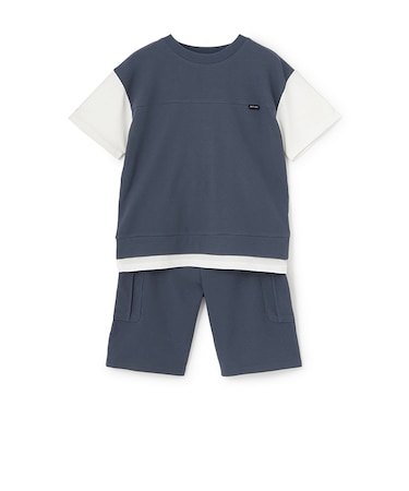 【WEB限定】【接触冷感】ドッキングカットセットアップ(ジュニア)