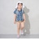 【WEB限定】【SWIM】パフスリーブタンキニ