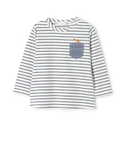 ボーダー長袖Tシャツ