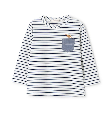 ボーダー長袖Tシャツ