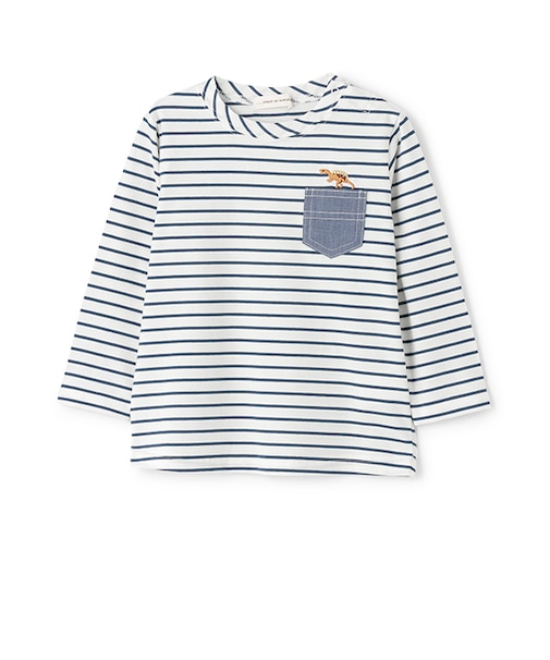ボーダー長袖Tシャツ