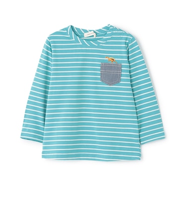ボーダー長袖Tシャツ