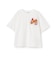 【綿100%】カレッジワンポイント半袖Tシャツ