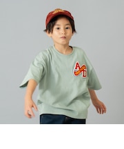 【綿100%】カレッジワンポイント半袖Tシャツ