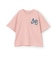 【綿100%】カレッジワンポイント半袖Tシャツ
