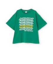 【綿100%】メッセージ5行ロゴ半袖Tシャツ