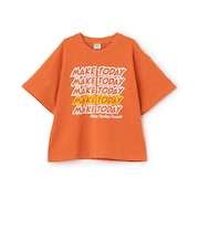 【綿100%】メッセージ5行ロゴ半袖Tシャツ