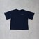 【綿100%】バックメッセージロゴ半袖Tシャツ