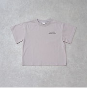 【綿100%】バックメッセージロゴ半袖Tシャツ
