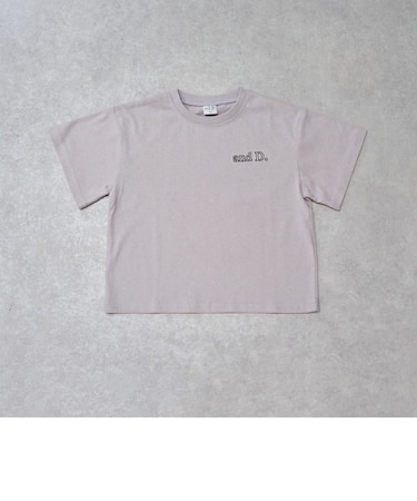 【綿100%】バックメッセージロゴ半袖Tシャツ