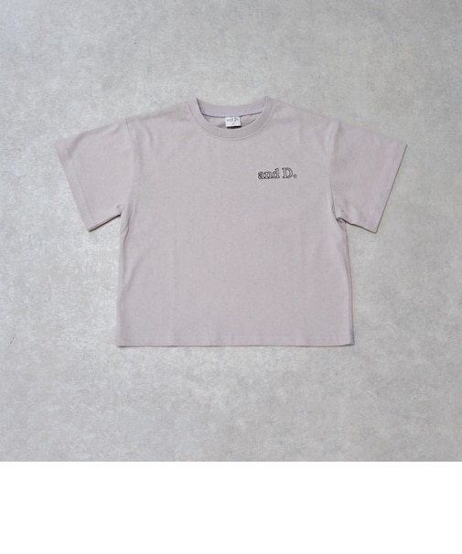 【綿100%】バックメッセージロゴ半袖Tシャツ