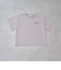 【綿100%】バックメッセージロゴ半袖Tシャツ