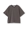 【綿100%】メッセージバック縦ロゴ半袖Tシャツ