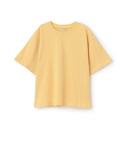 【綿100%】メッセージバック縦ロゴ半袖Tシャツ