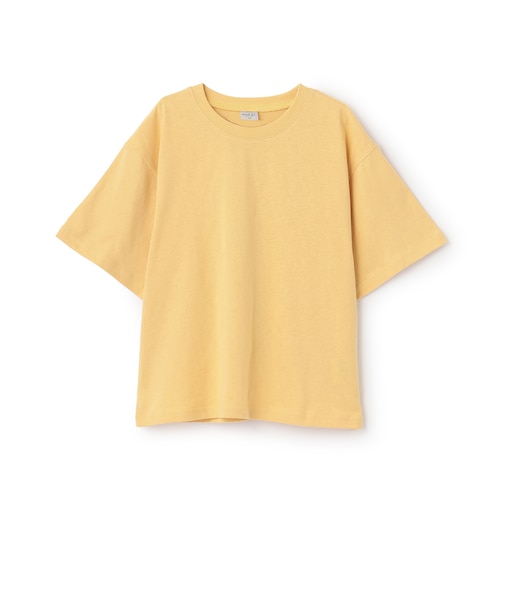 【綿100%】メッセージバック縦ロゴ半袖Tシャツ