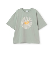 【綿100%】HELLOモチーフ半袖Tシャツ