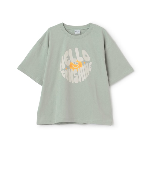 【綿100%】HELLOモチーフ半袖Tシャツ