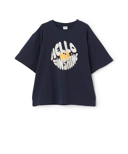 【綿100%】HELLOモチーフ半袖Tシャツ