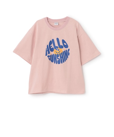 【綿100%】HELLOモチーフ半袖Tシャツ