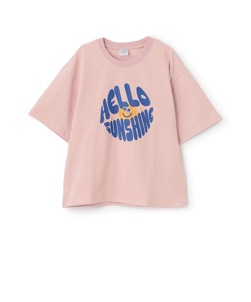 【綿100%】HELLOモチーフ半袖Tシャツ