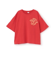 【綿100%】Dジョッキープリント半袖Tシャツ