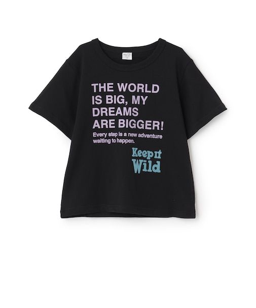 【綿100%】ドリームメッセージロゴ半袖Tシャツ