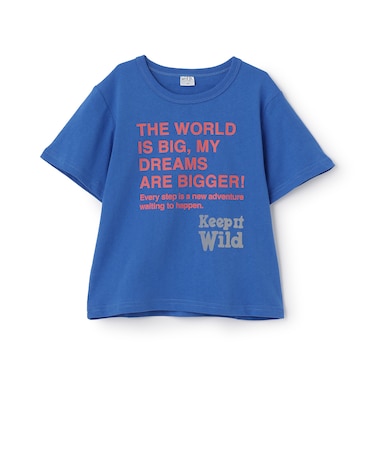 【綿100%】ドリームメッセージロゴ半袖Tシャツ