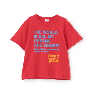 【綿100%】ドリームメッセージロゴ半袖Tシャツ