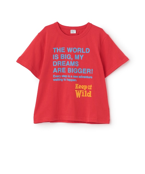 【綿100%】ドリームメッセージロゴ半袖Tシャツ