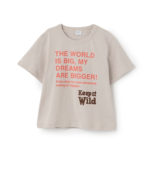【綿100%】ドリームメッセージロゴ半袖Tシャツ