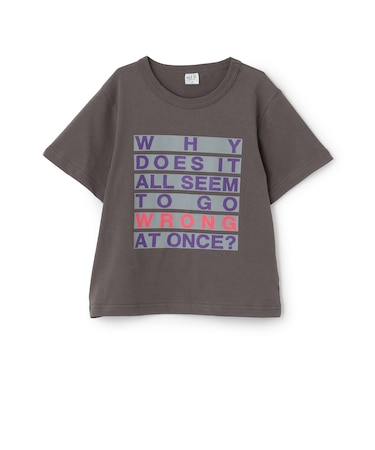 【綿100%】マーカーロゴ半袖Tシャツ