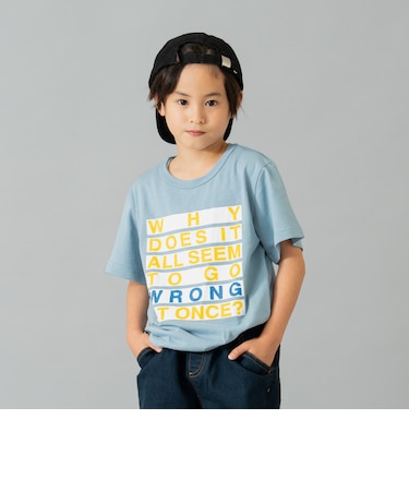 【綿100%】マーカーロゴ半袖Tシャツ