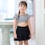 【SWIM】【水着】【UV加工】ギンガムチェックたっぷりギャザーセパレート【子供服】【キッズ】【女の子】